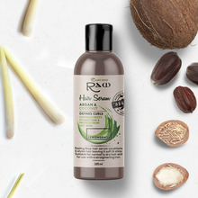 Load image into Gallery viewer, Lemongrass Hair Serum with Argan and Coconut oil 125ml