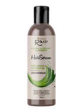 Load image into Gallery viewer, Lemongrass Hair Serum with Argan and Coconut Oil 250ml