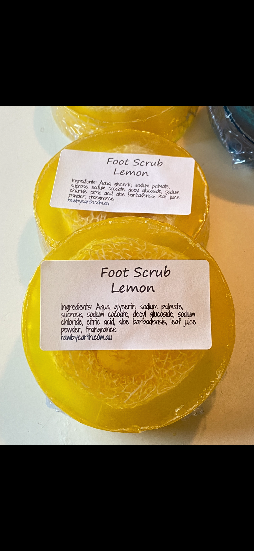 Foot Scrub Lemon