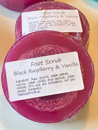 Black Raspberry & Vanilla Foot Scrub