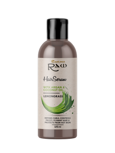 Lemongrass Hair Serum with Argan and Coconut oil 125ml
