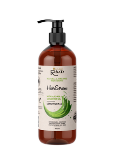 Lemongrass Hair Serum with Argan and Coconut Oil 500ml