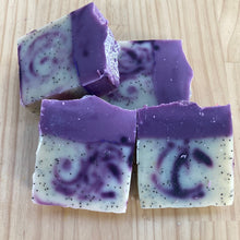 Load image into Gallery viewer, Lavender &amp; Poppy Seed Soap

